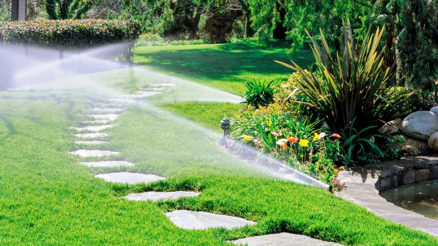 Zalivalni sistem za avtomatsko zalivanje trave